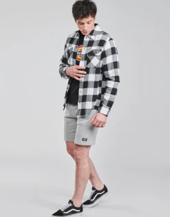 Dickies NEW SACRAMENTO SHIRT BLACK-Homme Chemises