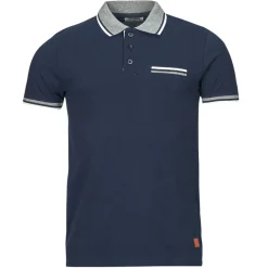 Yurban NEW-POLO-NAVY-Homme T-Shirts & Polos