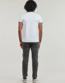 Yurban NEW-POLO-WHITE-Homme T-Shirts & Polos