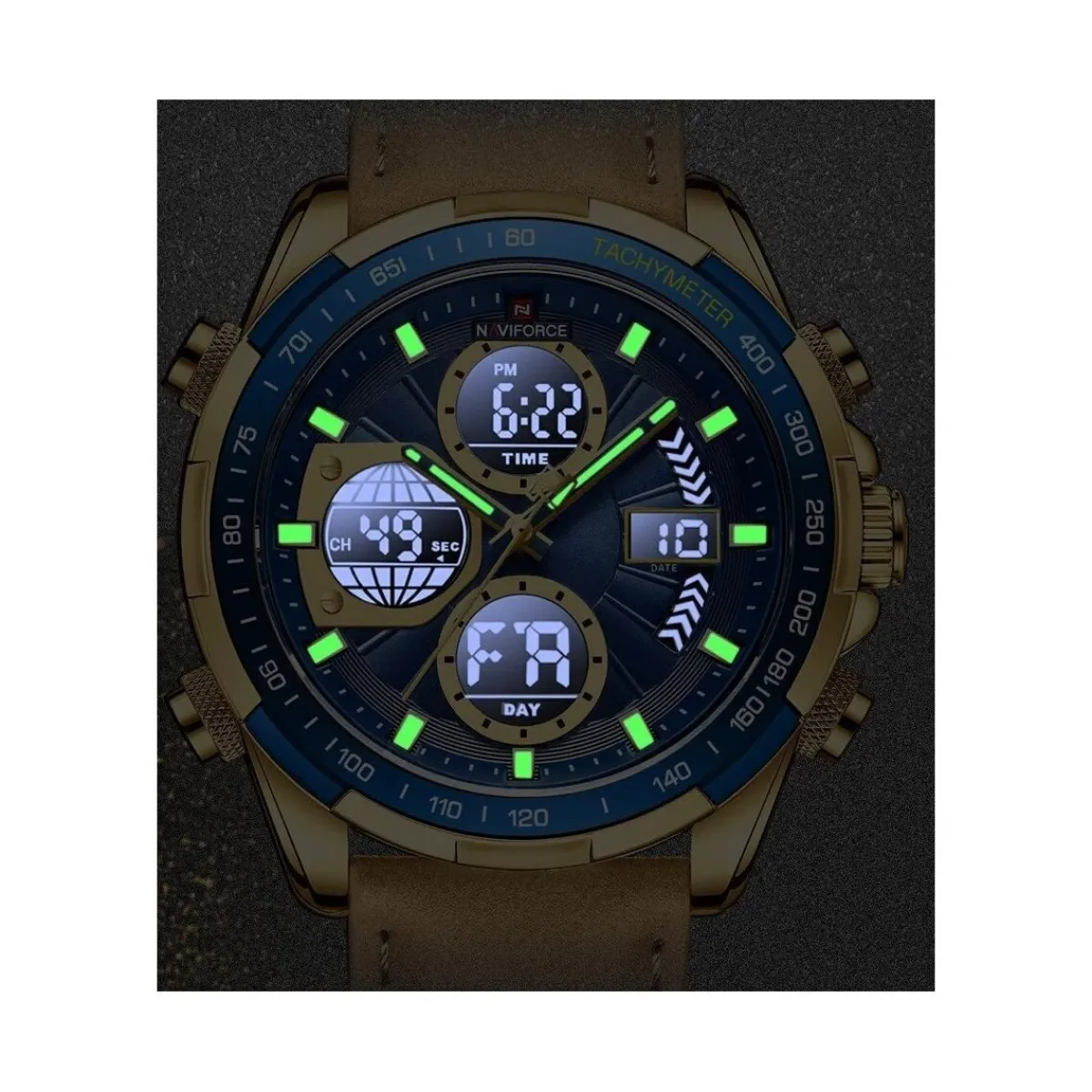 Naviforce NF9197LGBEYBN-Homme Montres