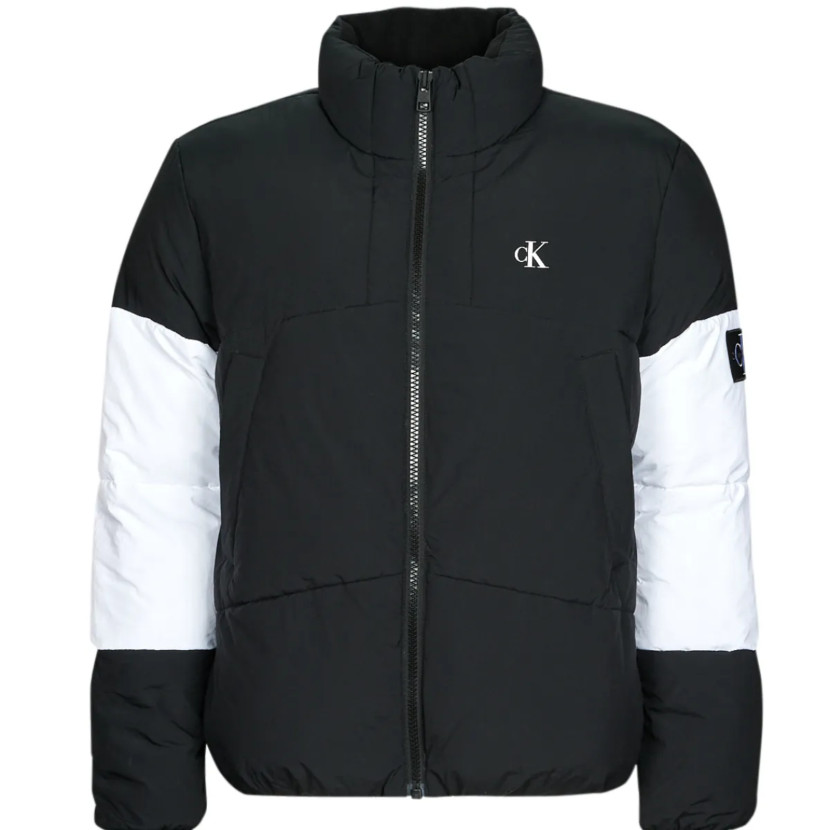 Calvin Klein Jeans NON-DOWN COLORBLOCK PUFFER-Homme Manteaux