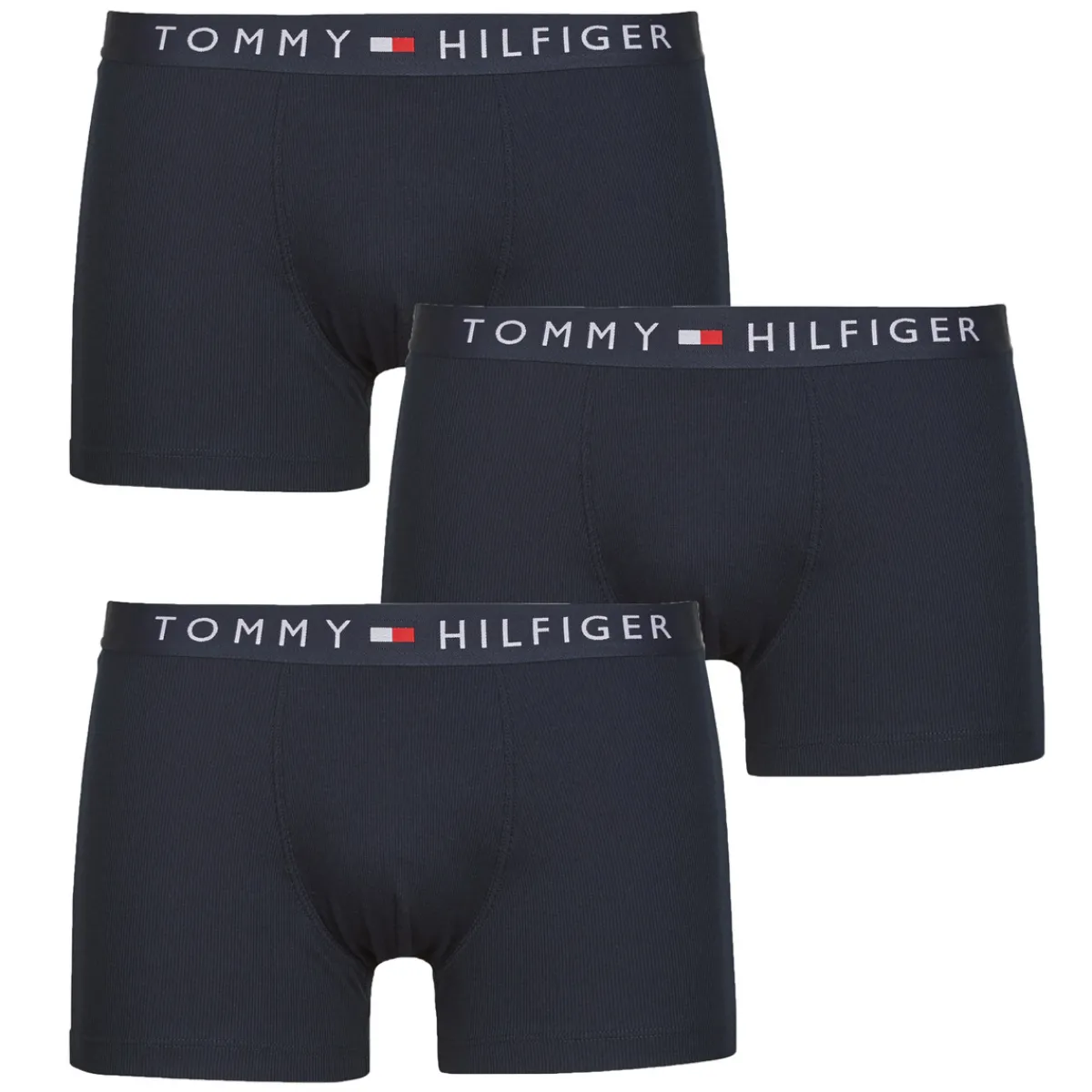 Tommy Hilfiger 3P RIB TRUNK-Homme Boxers
