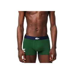 Lacoste Pack de 3 STRETCH COTTON LOGO-Homme Boxers
