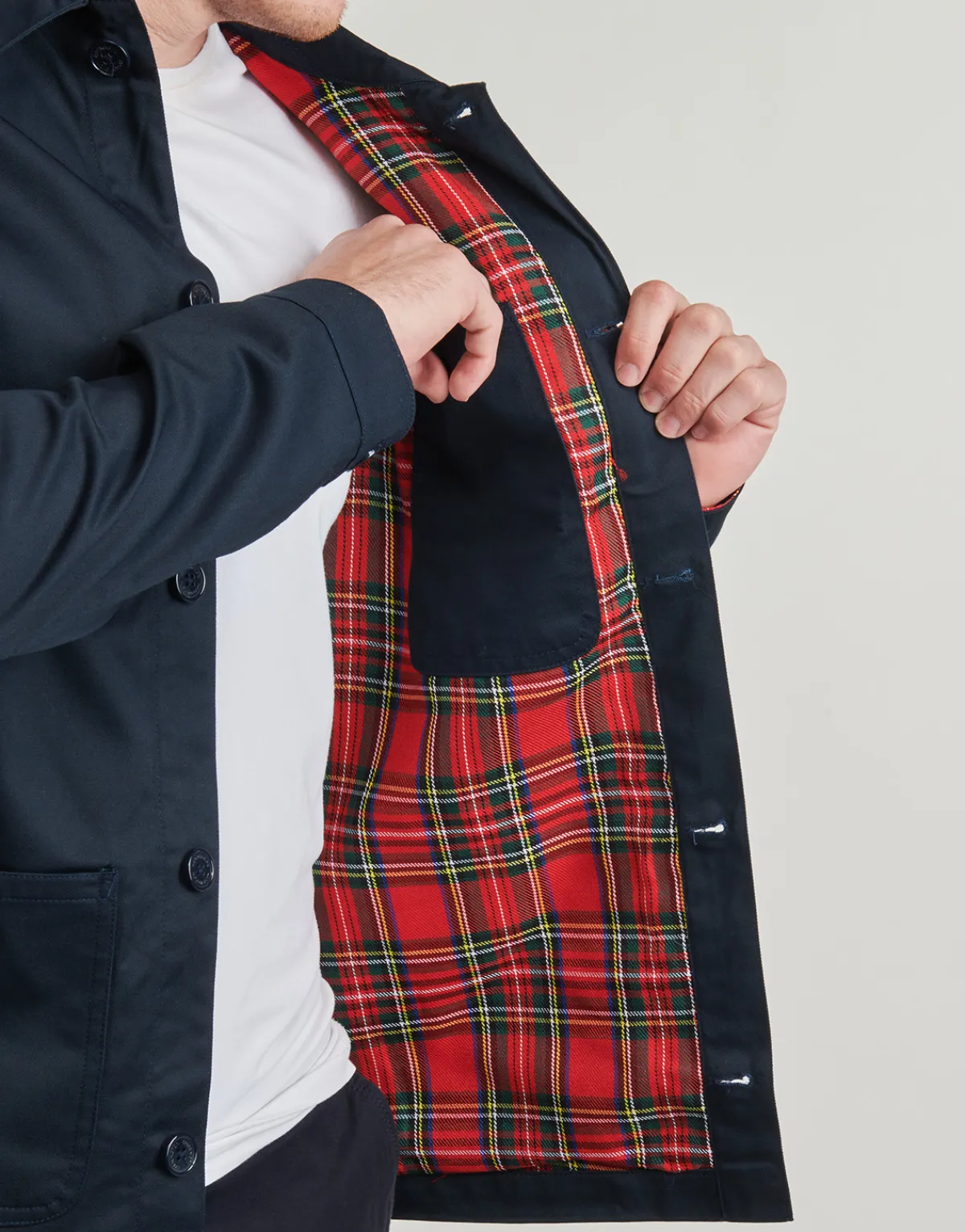 Harrington PAINT JACKET-Homme Vestes