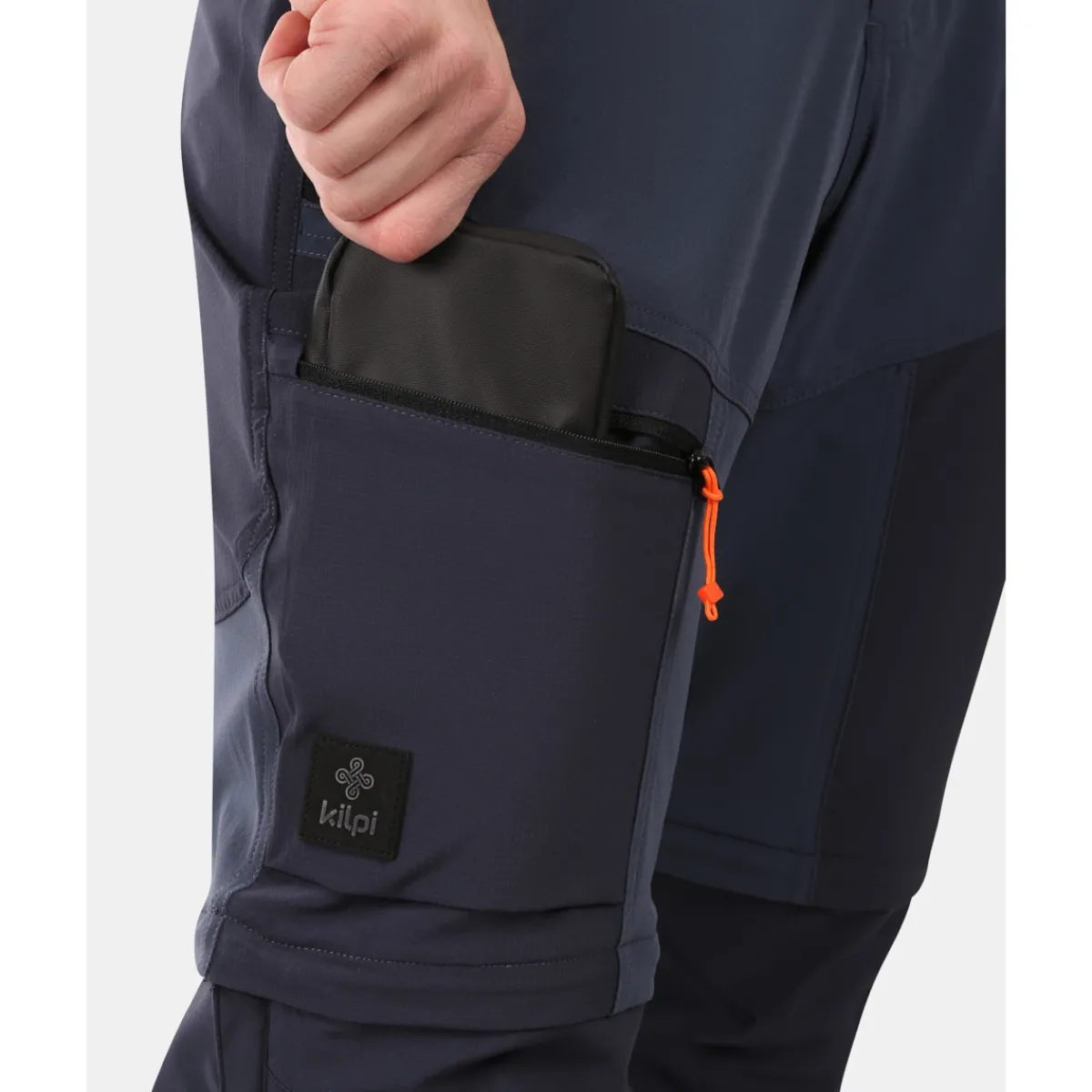 Kilpi Pantalon outdoor homme 2 en 1 HOSIO-M-Homme Randonnée