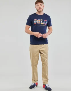Polo Ralph Lauren PANTALON "PREPSTER" EN CHINO LEGER AVEC CORDON DE SERAGE-Homme Pantalons