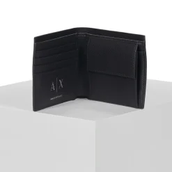 Armani Exchange PASCAL BIFOLD COIN POCKET-Homme Portefeuilles / Porte-Monnaie