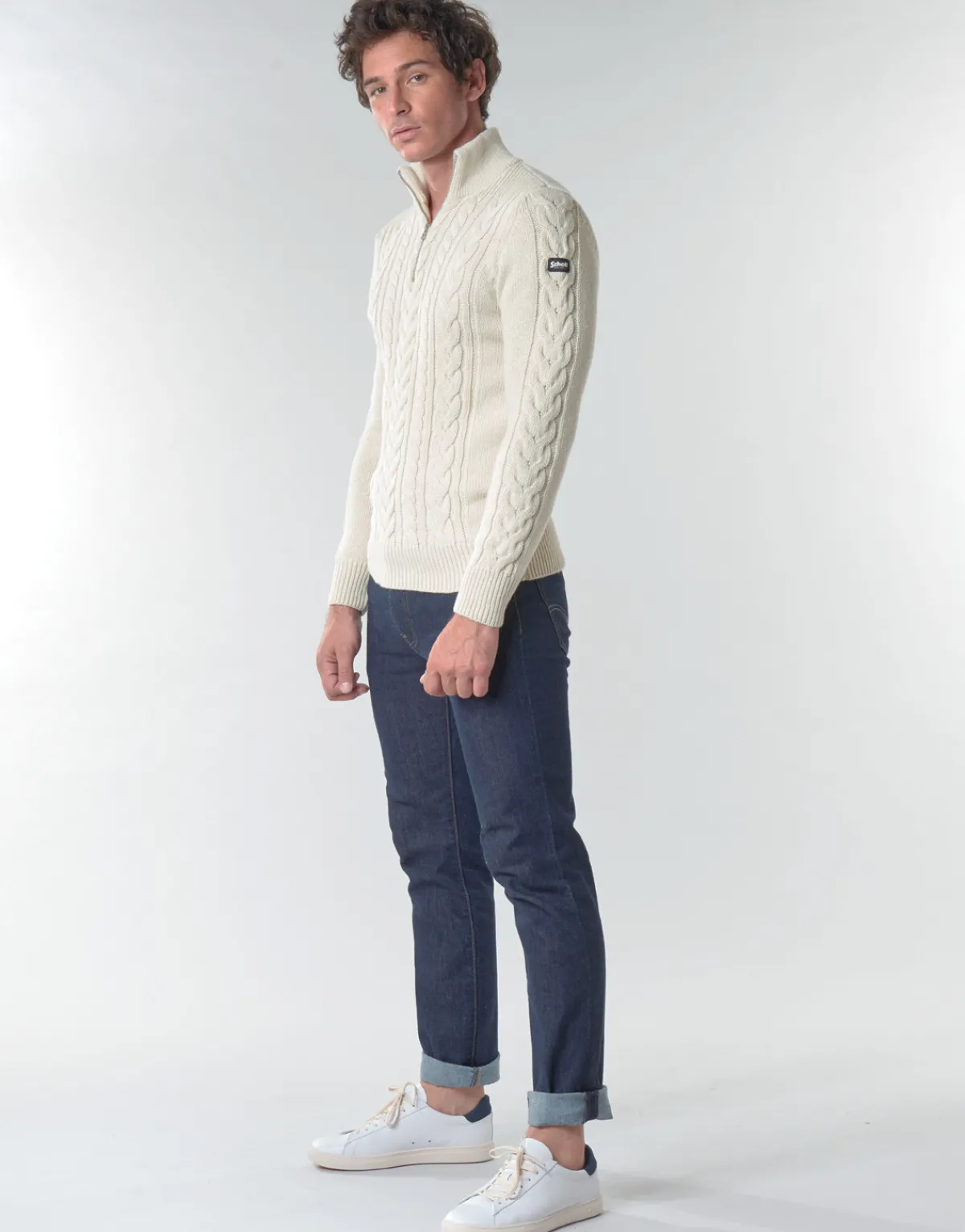 Schott PL BRUCE2-Homme Pulls & Gilets