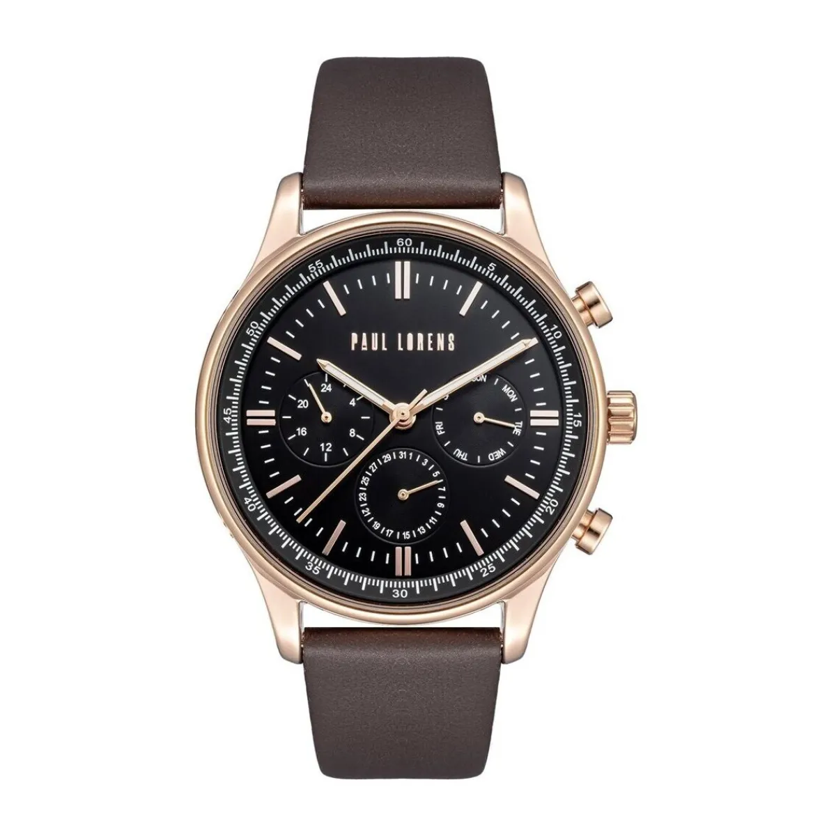 Paul Lorens PL10602A21B1-Homme Montres