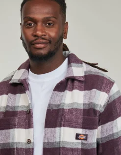 Dickies PLAID COALING LS SHIRT-Homme Chemises