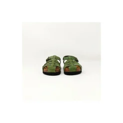 Plakton SANDALE PELE NOBUCK 2 OLIVA-Homme Sandales Et Nu-Pieds