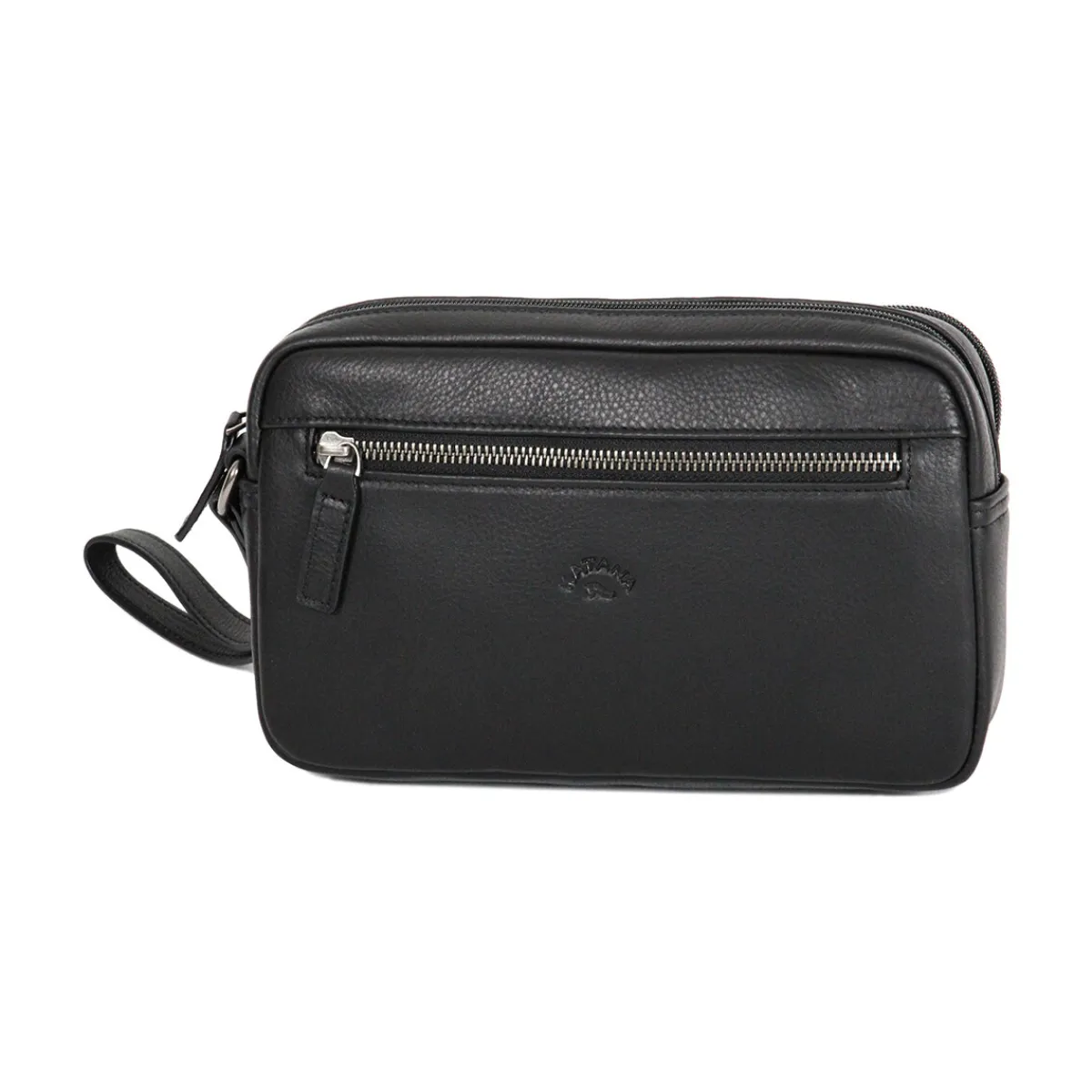 Katana Pochette Cuir De Vachette Grainé 89610 - 2 Compartiments-Homme Pochettes / Sacoches