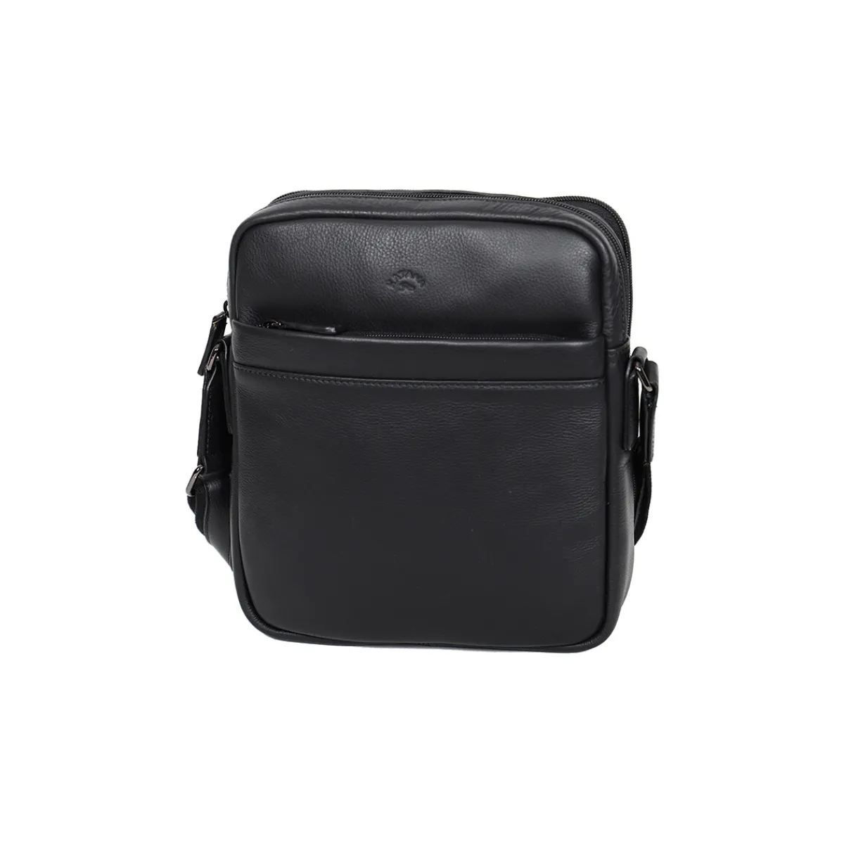 Katana Pochette Portée Travers Cuir De Vachette Grainé 89621-Homme Pochettes / Sacoches