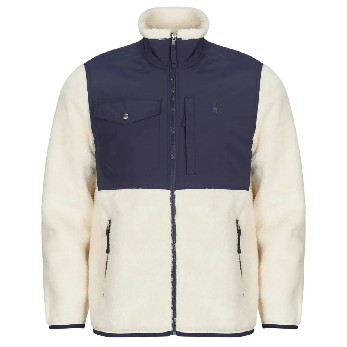 Polo Ralph Lauren POLAIRE SHERPA ZIPPEE-Homme Randonnée|Sweats & Polaires
