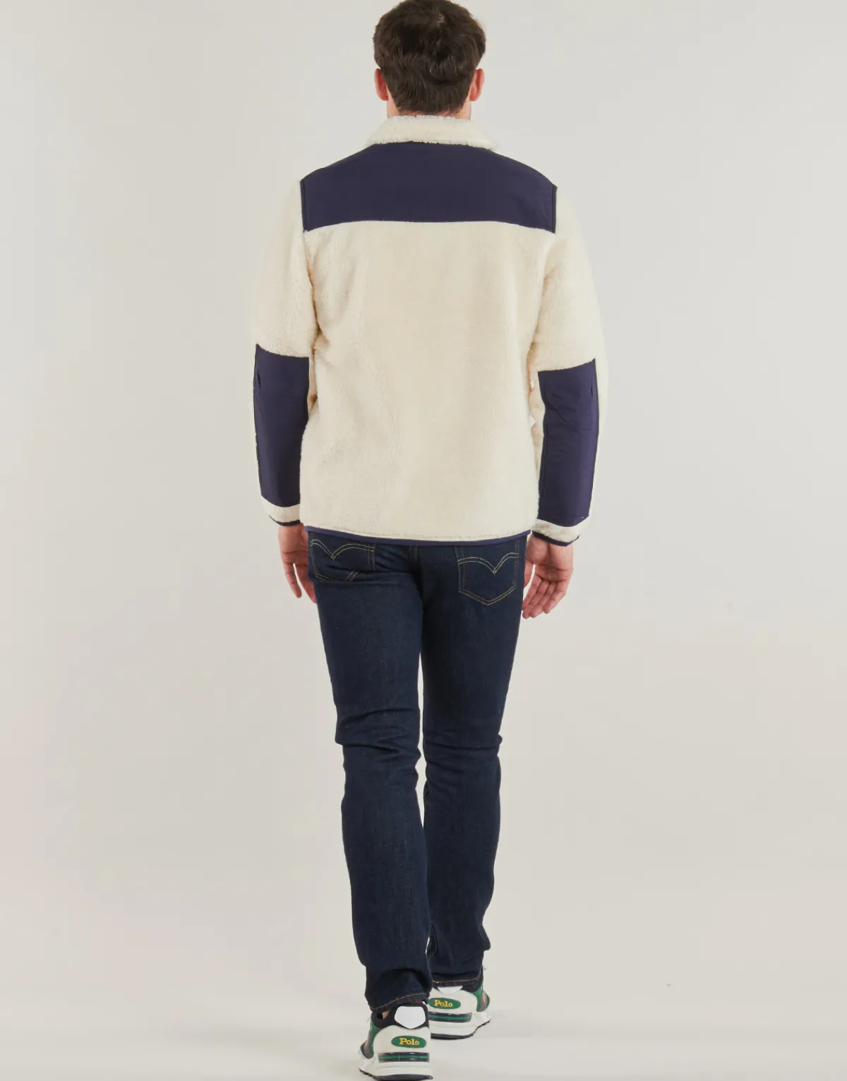 Polo Ralph Lauren POLAIRE SHERPA ZIPPEE-Homme Randonnée|Sweats & Polaires