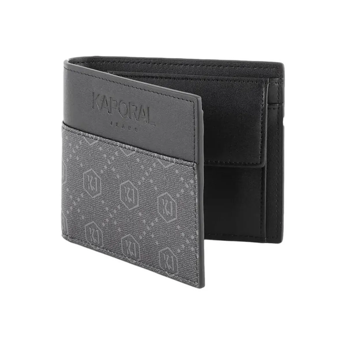 Kaporal POLLY25EM05-BLK-Homme Portefeuilles / Porte-Monnaie