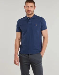 Polo Ralph Lauren POLO AJUSTE DROIT EN COTON BASIC MESH-Homme T-Shirts & Polos|T-Shirts & Polos