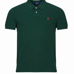 Polo Ralph Lauren POLO AJUSTE DROIT EN COTON BASIC MESH-Homme T-Shirts & Polos|T-Shirts & Polos