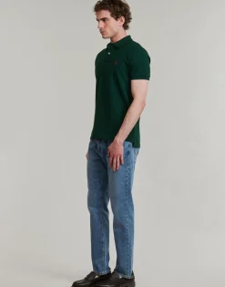 Polo Ralph Lauren POLO AJUSTE DROIT EN COTON BASIC MESH-Homme T-Shirts & Polos|T-Shirts & Polos