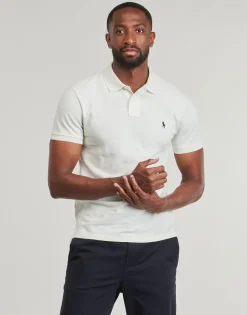 Polo Ralph Lauren POLO AJUSTE SLIM FIT EN COTON BASIC MESH-Homme T-Shirts & Polos|T-Shirts & Polos
