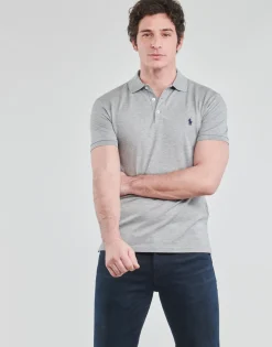 Polo Ralph Lauren POLO AJUSTE SLIM FIT EN COTON STRETCH MESH-Homme T-Shirts & Polos