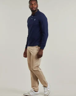 Polo Ralph Lauren POLO COUPE AJUSTEE SLIM FIT EN COTON STRECH MESH-Homme T-Shirts & Polos