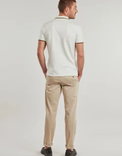 Polo Ralph Lauren POLO COUPE DROITE EN COTON BASIC MESH COL RAYE-Homme T-Shirts & Polos|T-Shirts & Polos