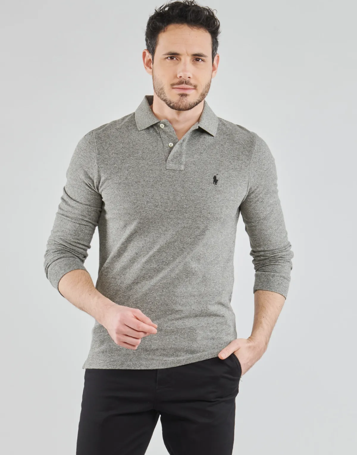 Polo Ralph Lauren POLO COUPE DROITE EN COTON BASIC MESH-Homme T-Shirts & Polos|T-Shirts & Polos