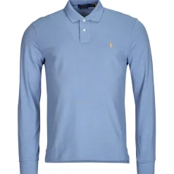 Polo Ralph Lauren POLO COUPE DROITE EN COTON BASIC MESH-Homme T-Shirts & Polos
