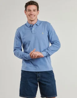 Polo Ralph Lauren POLO COUPE DROITE EN COTON BASIC MESH-Homme T-Shirts & Polos