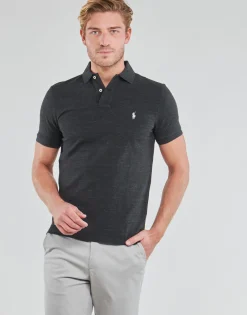 Polo Ralph Lauren POLO COUPE DROITE EN COTON BASIC MESH-Homme T-Shirts & Polos|T-Shirts & Polos