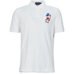 Polo Ralph Lauren POLO COUPE DROITE EN COTON BRODE-Homme T-Shirts & Polos|T-Shirts & Polos