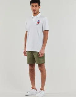 Polo Ralph Lauren POLO COUPE DROITE EN COTON BRODE-Homme T-Shirts & Polos|T-Shirts & Polos