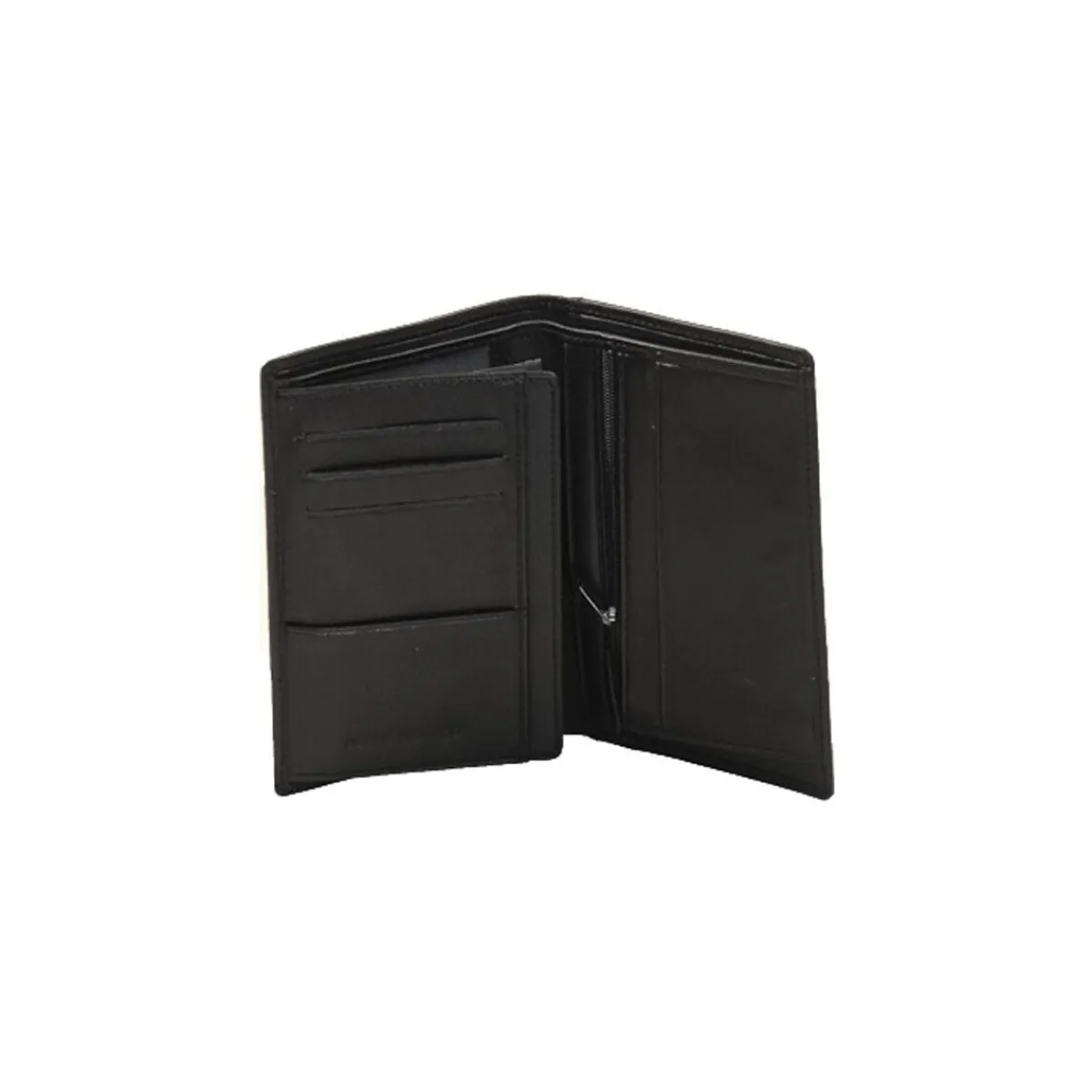 Serge Blanco Portefeuille en cuir ref_tnt28016-chocolat-Homme Portefeuilles / Porte-Monnaie