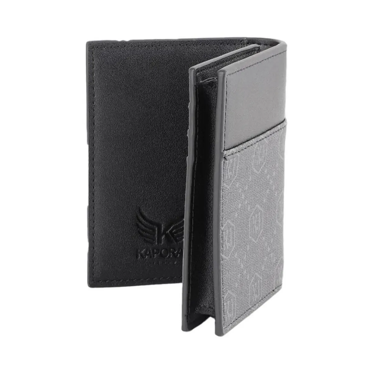 Kaporal POUCE25EM05-BLK-Homme Portefeuilles / Porte-Monnaie