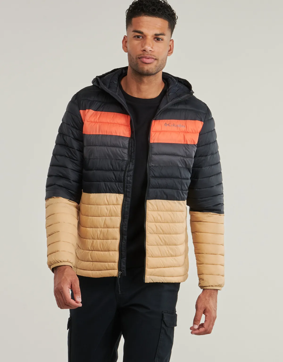 Columbia POWDER PASS HOODED JACKET-Homme Manteaux