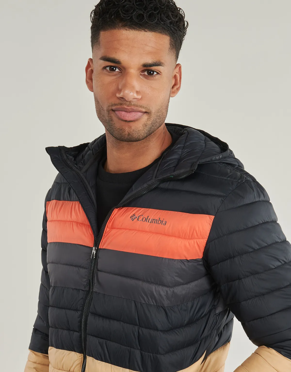 Columbia POWDER PASS HOODED JACKET-Homme Manteaux