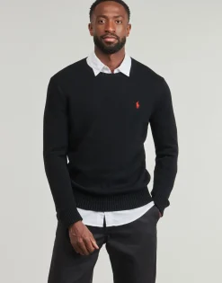 Polo Ralph Lauren PULL COL ROND EN COTON EPAIS-Homme Pulls & Gilets