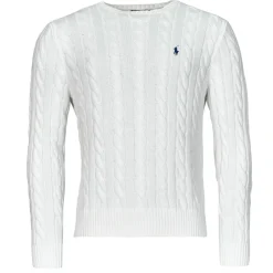 Polo Ralph Lauren PULL COL ROND EN MAILLE TORSADEE-Homme Pulls & Gilets