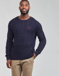 Polo Ralph Lauren PULL COL ROND EN MAILLE TORSADEE-Homme Pulls & Gilets