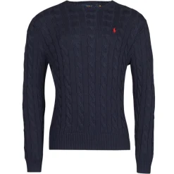 Polo Ralph Lauren PULL COL ROND EN MAILLE TORSADEE-Homme Pulls & Gilets