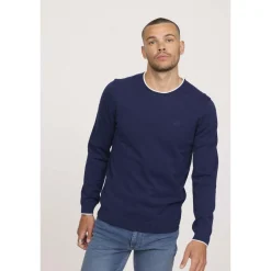 Lee Cooper Pull COLIRO marine-Homme Pulls & Gilets