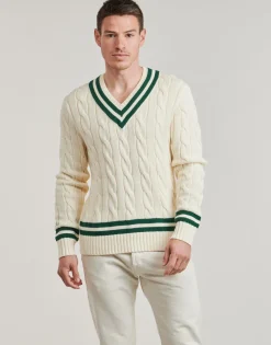 Polo Ralph Lauren PULL CRICKET COL V-Homme Pulls & Gilets