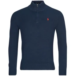 Polo Ralph Lauren PULL DEMI ZIP EN COTON-Homme Pulls & Gilets