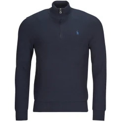 Polo Ralph Lauren PULL DEMI ZIP EN COTON TEXTURE-Homme Pulls & Gilets