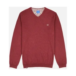 Oxbow Pull essentiel col V PIVEGA-Homme Pulls & Gilets