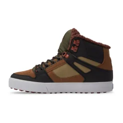 DC Shoes PURE HI WNTbrown brown green-Homme Skate