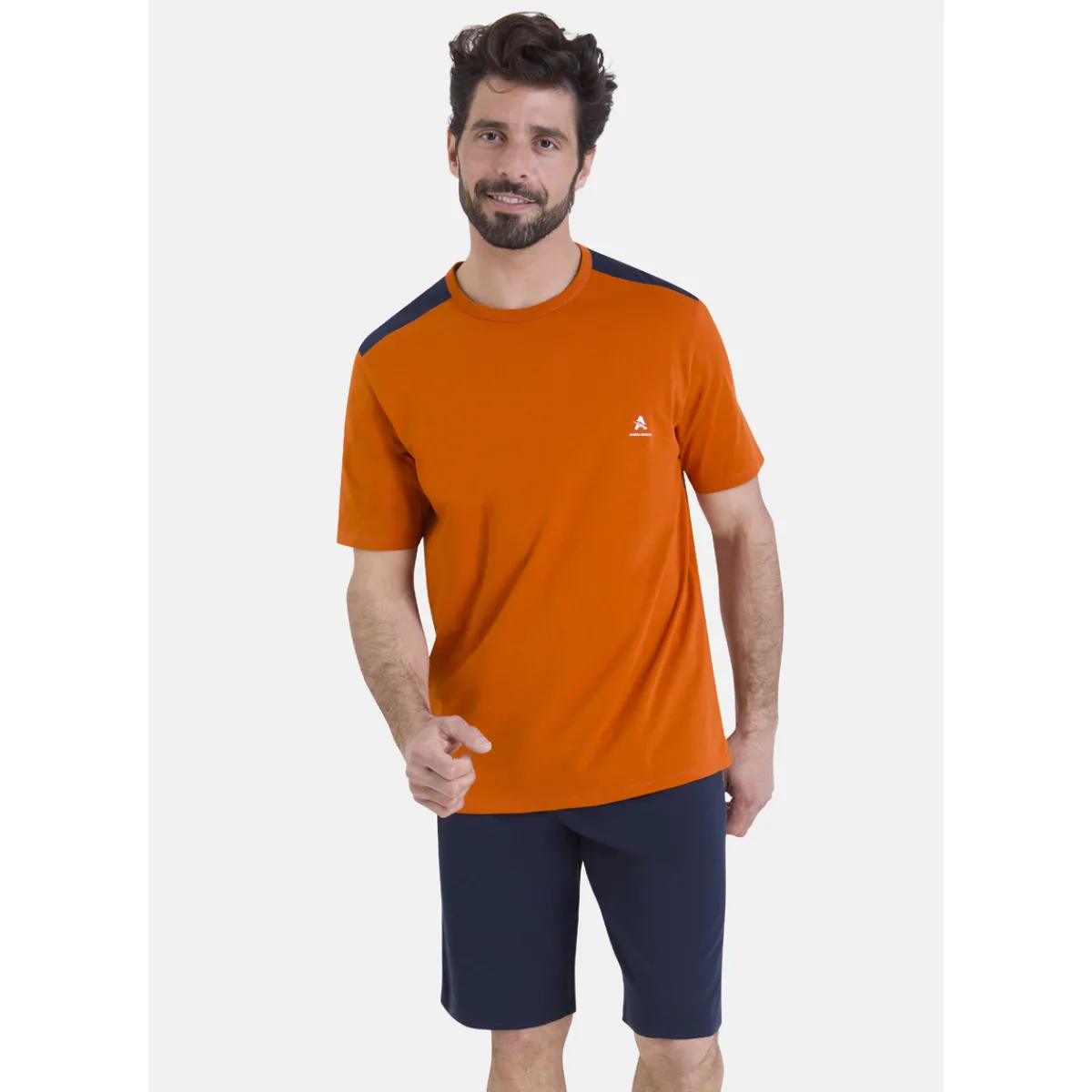 Athena Pyjama court ECO PACK CONSTRUCTION-Homme Pyjamas