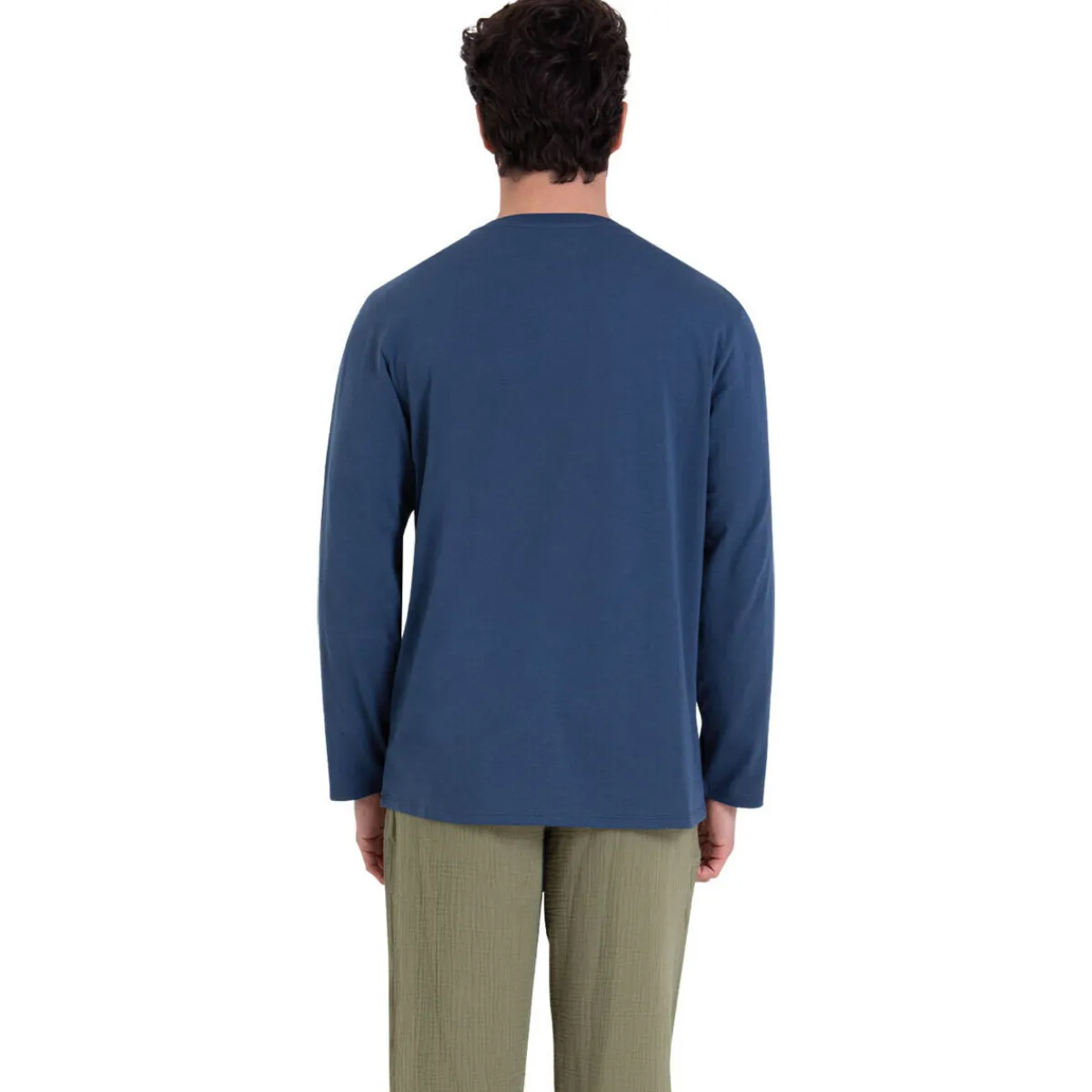 Athena Pyjama court col rabat EASY COTON-Homme Pyjamas