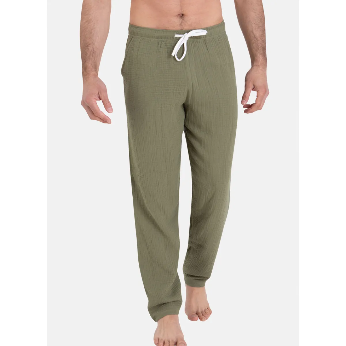 Athena Pyjama court col rabat EASY COTON-Homme Pyjamas